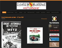 Tablet Screenshot of ecurielorrainehistorique.com